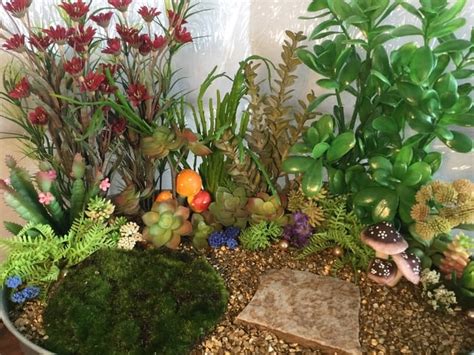 How To Create A Stunning Realistic Fairy Garden With Artificial Plants