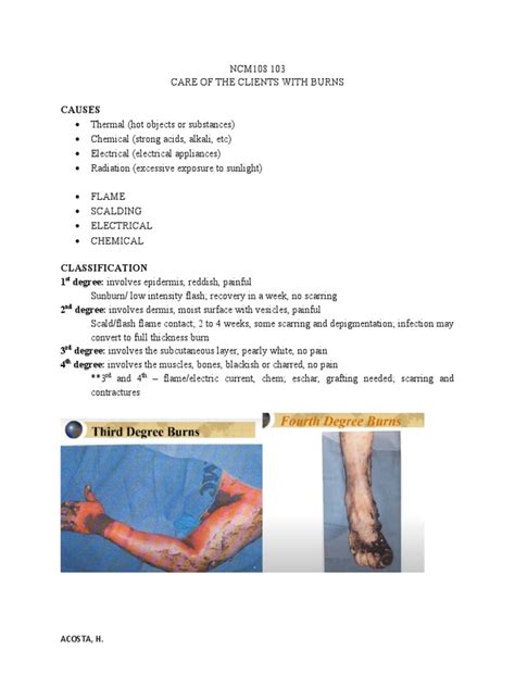 Comprehensive Guide to the Care of Clients with Burns | PDF | Burn | Physiology