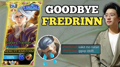 NATAN IS THE COUNTER OF FREDRINN SOLO MYTHIC RANK NATAN BEST BUILD