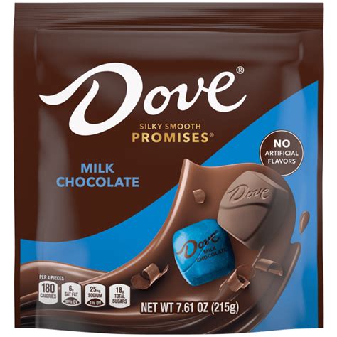 Dove Promises Milk Chocolate Bag 7 61 Oz Dove