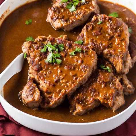 Southern Smothered Pork Chops In Brown Gravy Recipe