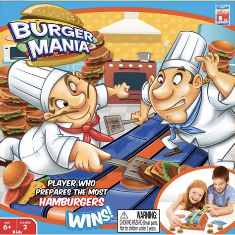 Burger Mania Race To Make The Most Burgers