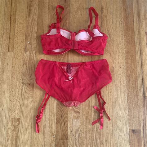 Curvy Kate Tease Red Lingerie Bra Panty Set Dd Gem