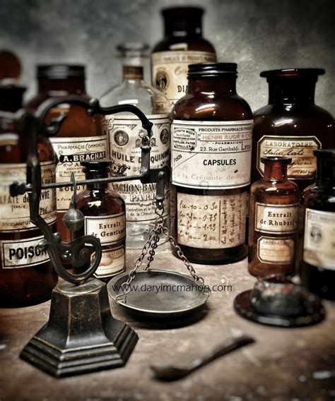 Daryl McMahon: Apothecary bottles