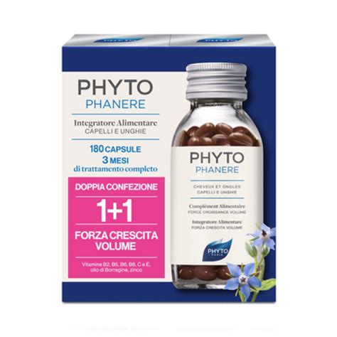 Phyto Phytophanere Capelli Unghie 90 90 Capsule Integratore Per