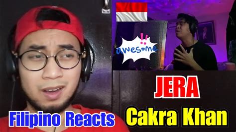 Cakra Khan Jera Agnez Mo Cover Filipino Reaction Sir Meo Vlogs