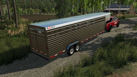 Exiss Cattle Trailer STK 26 V1 0 0 1 FS25 FS22 Mod