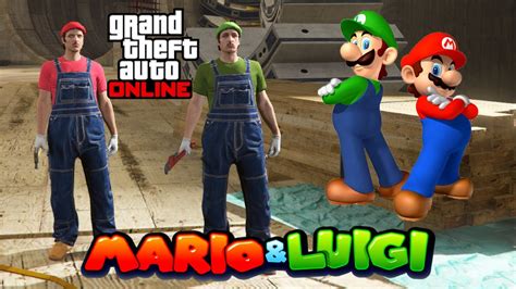 GTA 5 Online How To Make Mario Luigi YouTube