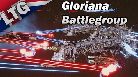 Gloriana Battlegroup Battlefleet Gothic Armada 2 Massive Fleet Mode Youtube