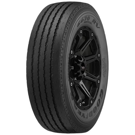 27570r225 Goodyear G670 Rv 148l Load Range H Black Wall Tire Ebay