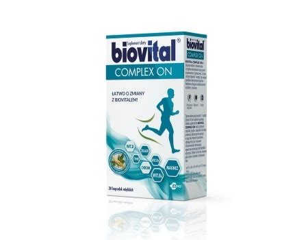 Biovital COMPLEX ON 30kaps Cena I Opinie Apteka Internetowa GALEN