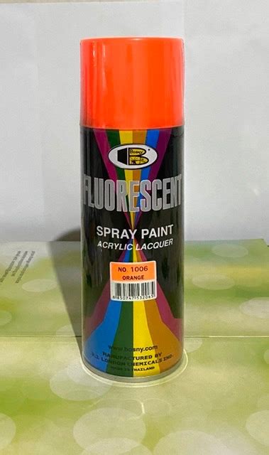 Bosny Fluorescent Spray Paint Orange No 1006 Lazada PH