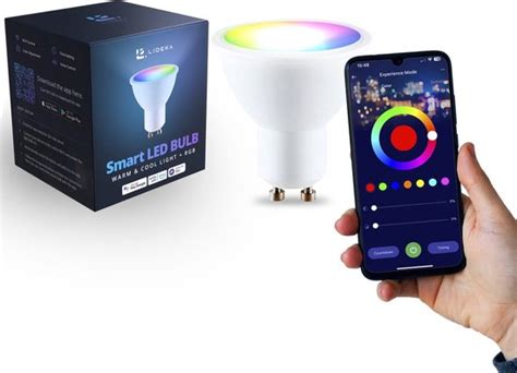 Lideka Slimme Led Smart Lampen Spot Gu Rgbw Met App W