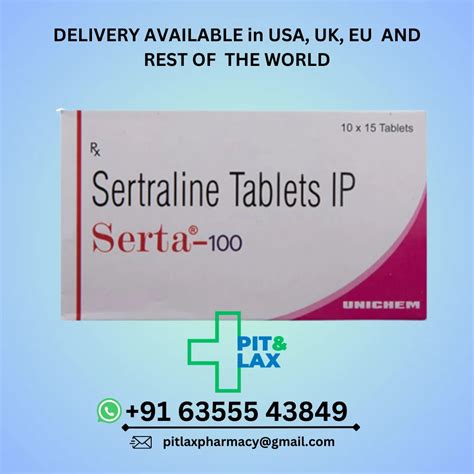 Serta Mg Tablet At Rs Stripe Sertraline Tablets In Surat Id