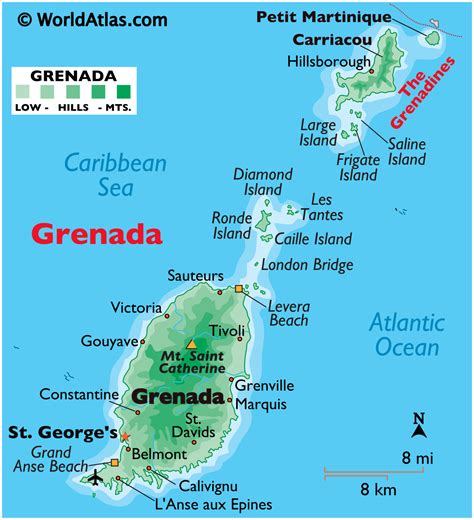 Grenada: Discovering St. George's Map and Fascinating Facts