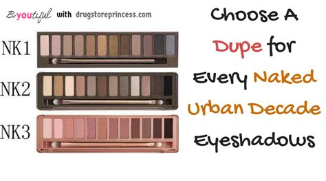Urban Decay Naked Basics Dupes