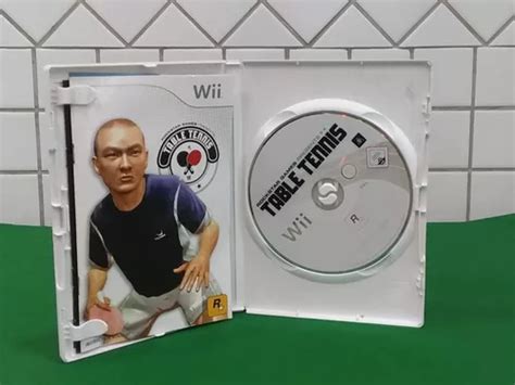 Table Tennis Jogo Para Nintendo Wii Usado Orginal Ler Descri