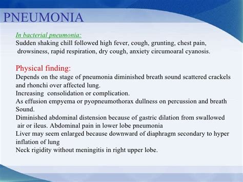 Pneumonia