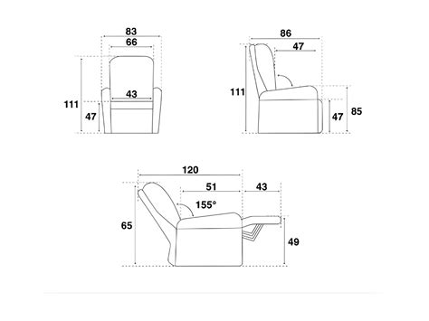 Fauteuil De Relaxation Lectrique Cuir Mastic Thader