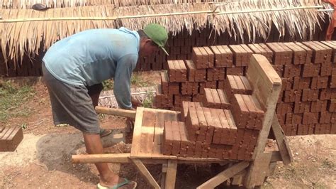 Proses Pembuatan Bata Merah Dengan Mesin Cetak Bata Merah IHSAN TEKNIK