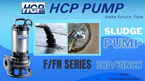 HCP PUMP F FN Series Sewage Pump Dewatering Pump Cow Dunk