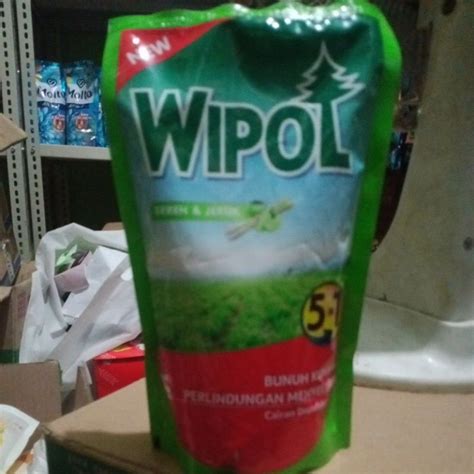 Jual Wipol Pembersih Lantai Sereh Jeruk Ml Shopee Indonesia