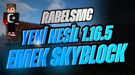 M Necraft Rabelsmc Efsane Skyblock Sunucusu Youtube