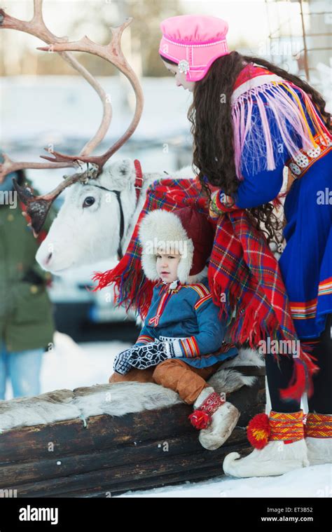 Ethnic Sami People Winter Festival Hi Res Stock Photography And Images