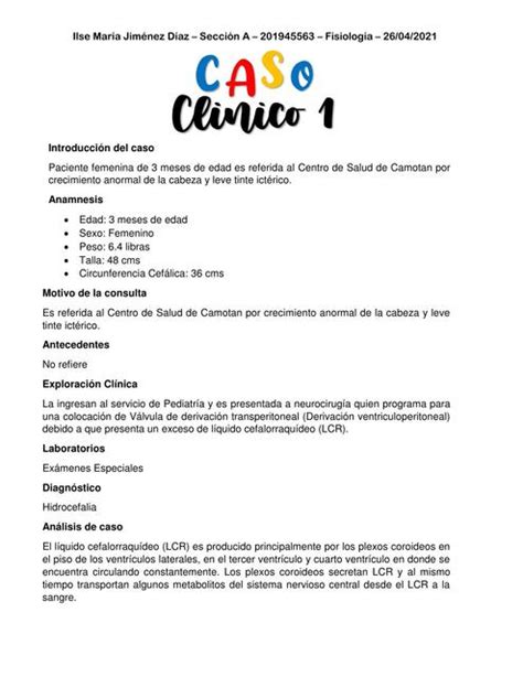 Análisis de Casos Clínicos Ilse Jiménez uDocz