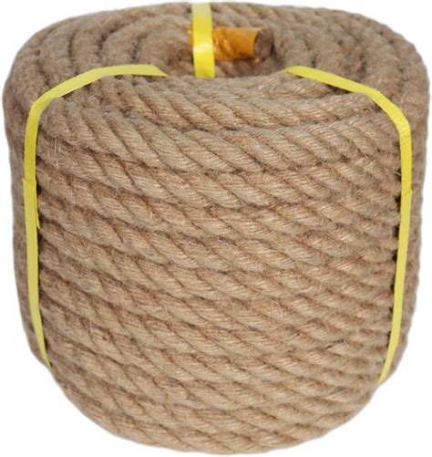 Amazon Twisted Manila Rope 3 4 In X 100 Ft Natural Jute Rope