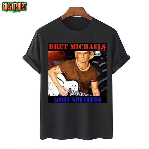 Bret Michaels Jamming 2023 New Tour T-Shirt in 2023 | Tour t shirts ...