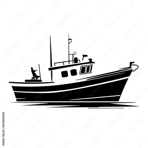 Boat Silhouette Ship Silhouette Ship Vector Ship Svg Ship Png Boat