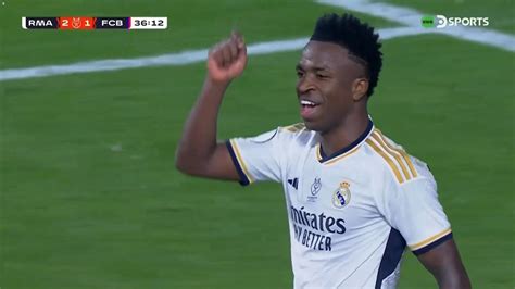 Vinicius Junior Hattrick Against Barcelona YouTube