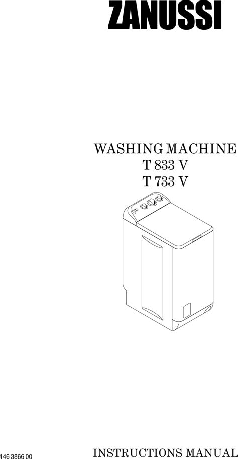 Zanussi T 733 V Users Manual