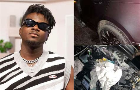 Photos Kuami Eugene Reportedly Sustains Injuries As He Is Involved In