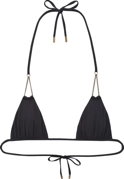 Saint Laurent Bikini Top Shopstyle Two Piece Swimsuits