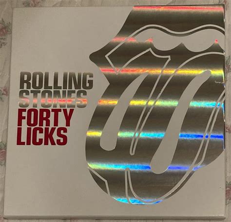 Rolling Stones Forty Licks Limited Edition Cd Box Set 2 Cds W Book And Poster Rare Ebay