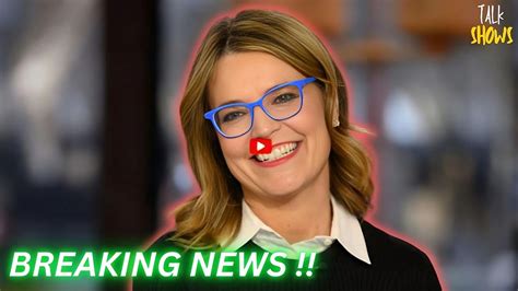 Lateast Updated Shocking News Is Savannah Guthrie Finally Leaving Nbc Youtube