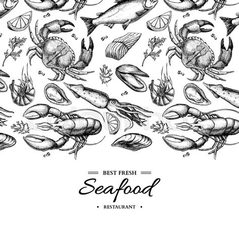 Shellfish Drawing At Explore Collection Of