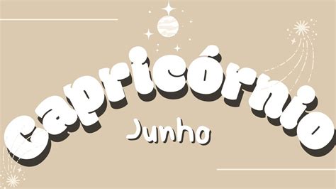 CAPRICÓRNIO JUNHO 23 VOCÊS PRECISAM DESSA MUDANÇA Esse