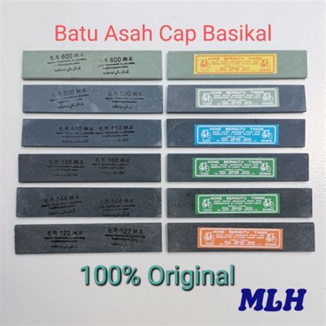 SHARPENING STONE BICYCLE Batu Asah Cap Basikal 刀石 脚车标 Shopee