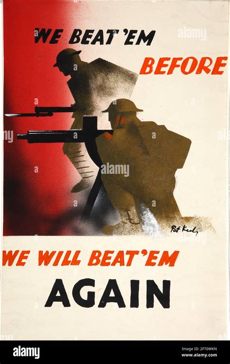 Cartel De Reclutamiento De Propaganda De La Segunda Guerra Mundial