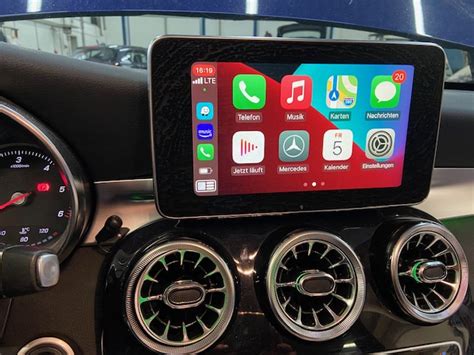 Mercedes C Klasse W Nachr Stung Von Apple Carplay Android Auto Und