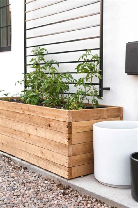 Diy Raised Planter Box Plans And Tutorials For Convenient Container