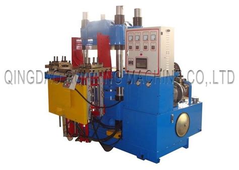 Plc Control Rubber Seals Vulcanizing Press Machine With Automatic Mold