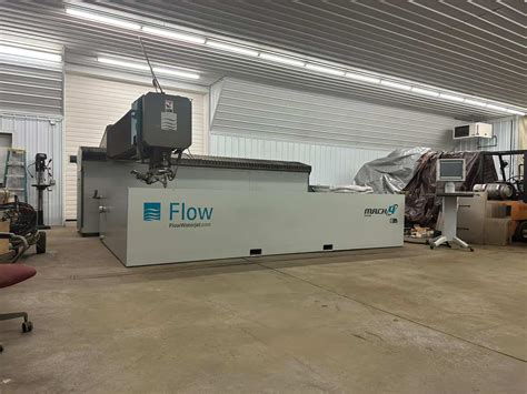 Used Flow Mach 4 4020b XD CNC Waterjet 8071860