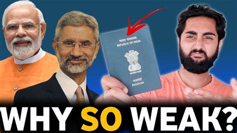 Why Indian Passports So Weak ⁉️ The Passport Problem In India 😣🥴 Youtube