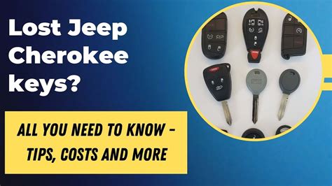 Jeep Cherokee Key Replacement How To Get A New Key Tips To Save