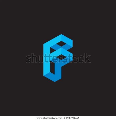 Simple Modern Letter F Logo Design Stock Vector Royalty Free