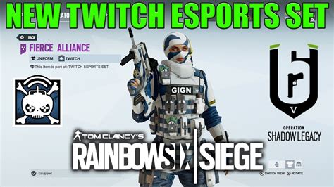 Twitch Esports Set Rainbow Six Siege Youtube